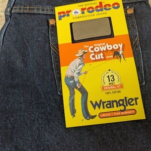 Wrangler Cowboy Cut Dark Blue Jeans